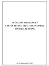 HƯỚNG DẪN PHHS ĐĂNG KÝ CHUYỂN TRƯỜNG TRỰC TUYẾN CHO HỌC SINH QUA HỆ THỐNG