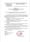 THÔNG BÁO VỀ VIỆC HỌP PHỤ HUYNH HỌC SINH VÀ HỌC SINH KHỐI 10 NĂM HỌC 2026 – 2027