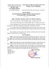 QUYẾT ĐỊNH BAN HÀNH BỘ QUY TẮC ỨNG XỬ VĂN HÓA TRÊN MÔI TRƯỜNG SỐ CỦA TRƯỜNG THPT TÂN PHƯỚC KHÁNH