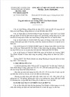 PHƯƠNG ÁN ỨNG PHÓ THIÊN TAI CỦA TRƯỜNG THPT TÂN PHƯỚC KHÁNH NĂM HỌC 2026 - 2027
