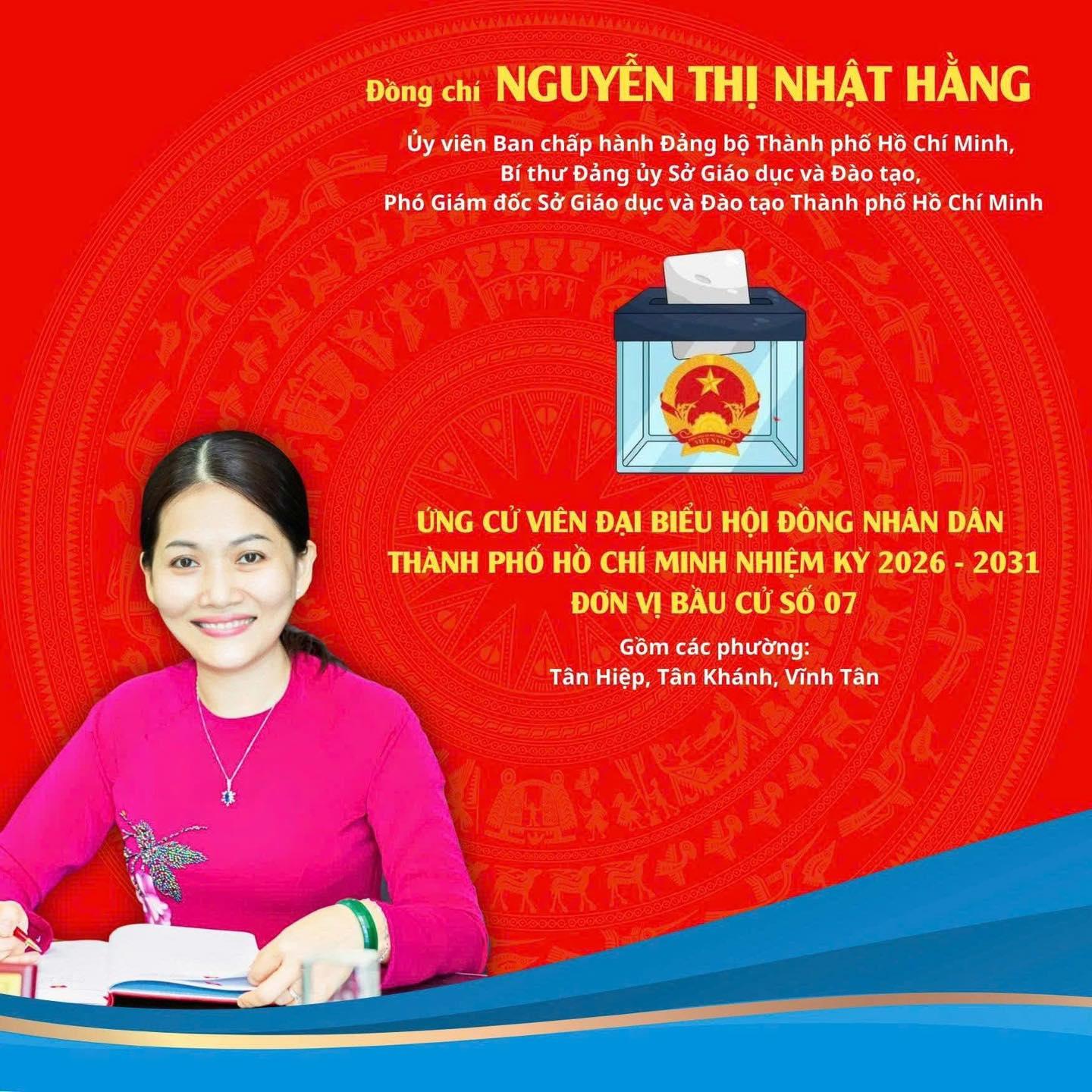 GIỚI THIỆU ỨNG CỬ VIÊN ĐẠI BIỂU HỘI ĐỒNG NHÂN DÂN TP. HỒ CHÍ MINH NHIỆM KỲ 2026 – 2031