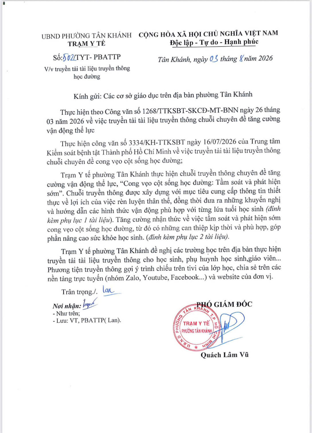 TÀI LIỆU TRUYỀN THÔNG HỌC ĐƯỜNG